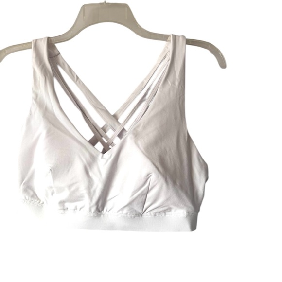 NWT Ideology White Strappy Performance Sports Bra SZ 1X - Picture 12 of 12